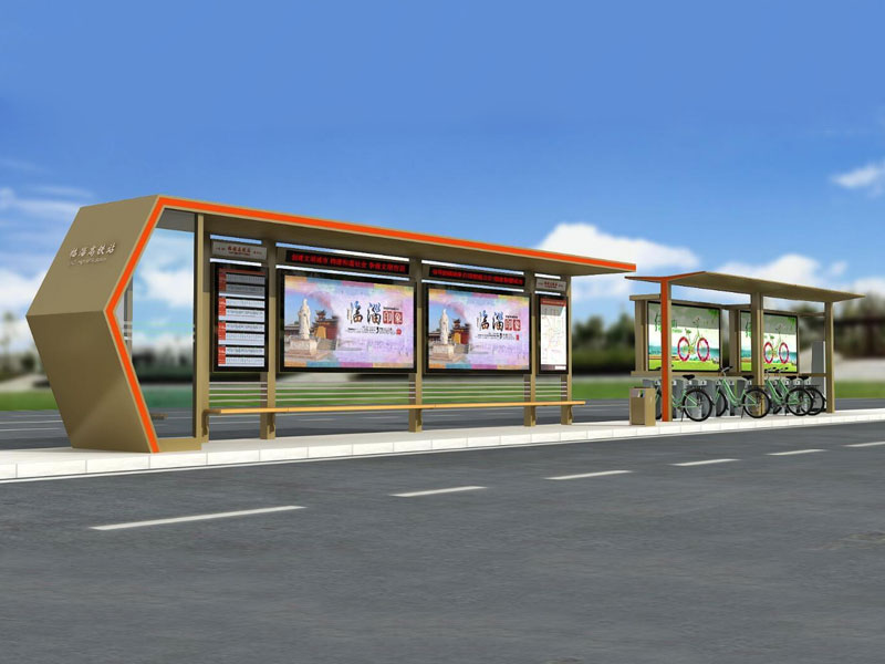 智能候车亭